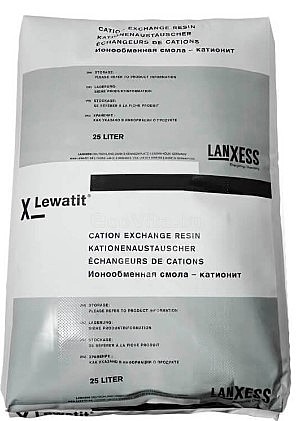 Смола катионообменная Lewatit S 1567 (мешок 20 кг/25 л) 